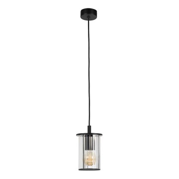 Argon 8751 - Suspension filaire extérieur NORFOLK 1xE27/15W/230V IP44 noir