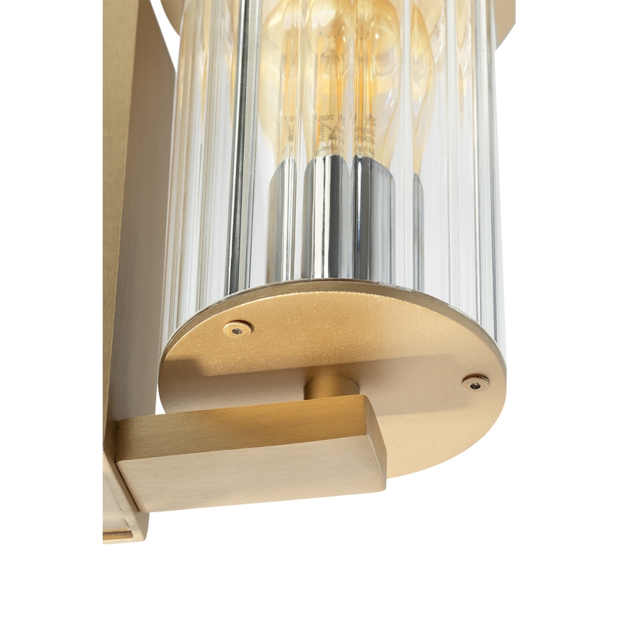 Argon 8752 - Applique murale extérieure NORFOLK 1xE27/15W/230V IP44 doré