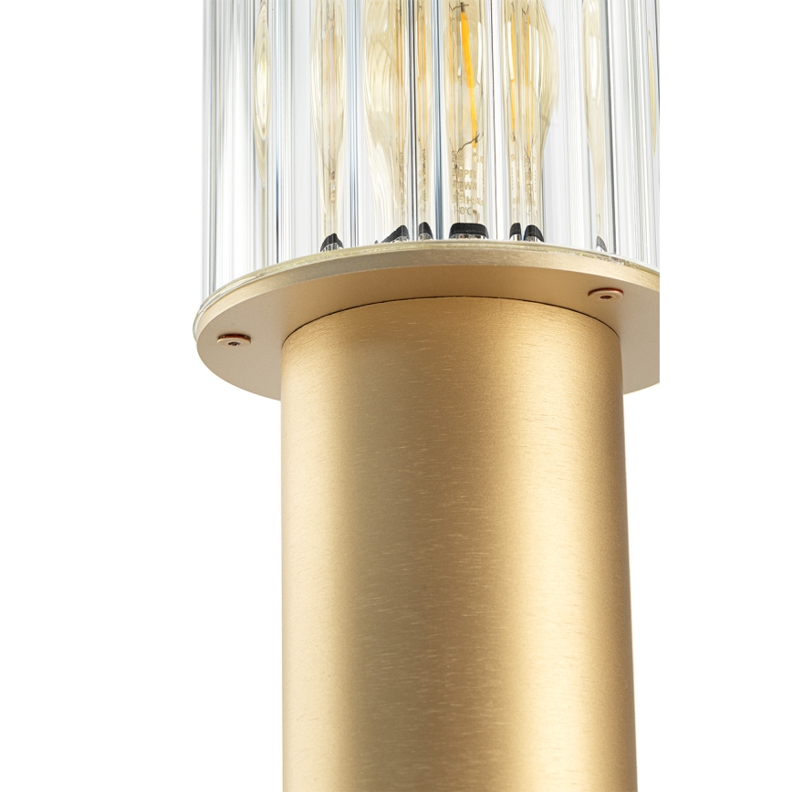 Argon 8753 - Lampe extérieur NORFOLK 1xE27/15W/230V IP44 52cm doré