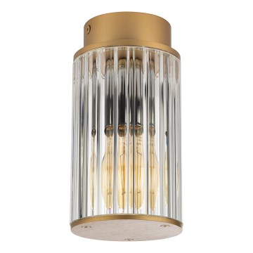 Argon 8774 - Plafonnier extérieur NORFOLK 1xE27/15W/230V IP44 doré