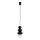 Argon 8788 - Suspension filaire pour salle de bains ORLANDO PLUS 1xG9/6W/230V IP44 noir