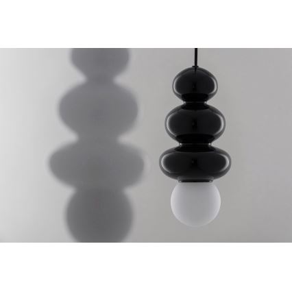 Argon 8788 - Suspension filaire pour salle de bains ORLANDO PLUS 1xG9/6W/230V IP44 noir