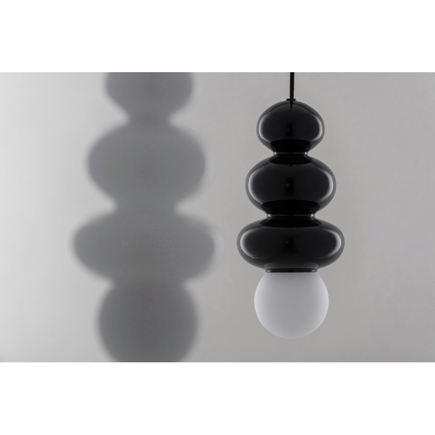 Argon 8788 - Suspension filaire pour salle de bains ORLANDO PLUS 1xG9/6W/230V IP44 noir