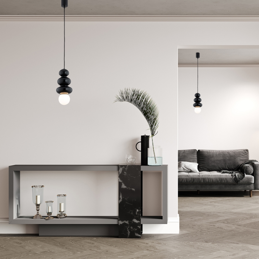 Argon 8788 - Suspension pour salle de bains sur câble ORLANDO PLUS 1xG9/6W/230V IP44 verte