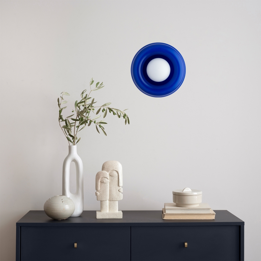 Argon 8813 - Applique murale TEVO 1xG9/6W/230V bleue