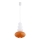 Argon 8822 - Suspension filaire DIEGO 1xGU10/5W/230V blanc/orange
