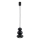 Argon 8827 - Suspension filaire ORLANDO 1xGU10/5W/230V noir