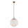 Argon 8829 - Suspension filaire SACRAMENTO 1xGX53/8W/230V transparent/marron