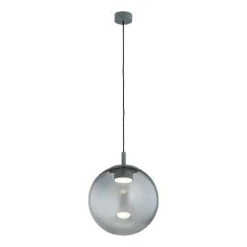 Argon 8830 - Suspension filaire SACRAMENTO 1xGX53/8W/230V vert/fumé