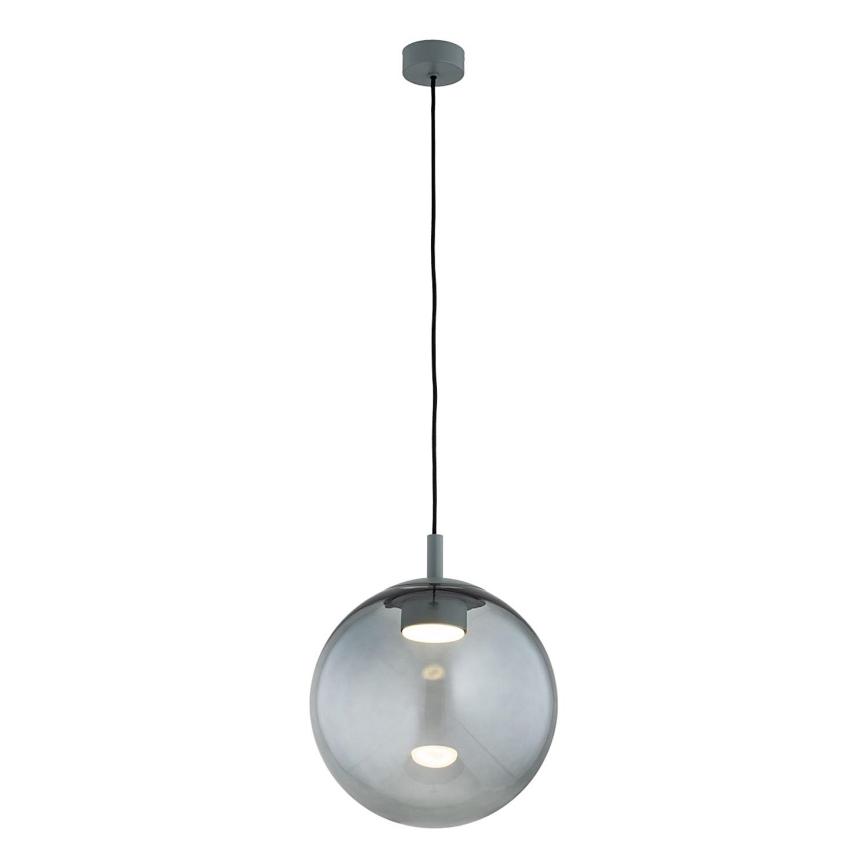 Argon 8830 - Suspension filaire SACRAMENTO 1xGX53/8W/230V vert/fumé