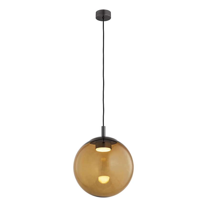 Argon 8831 - Suspension filaire SACRAMENTO 1xGX53/8W/230V marron/fumé