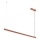 Argon 8834 - Suspension filaire MIAMI LED/37W/230V 3000K marron