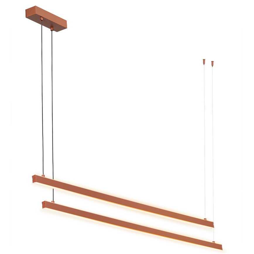 Argon 8837 - Suspension filaire MIAMI LED/74W/230V 3000K marron