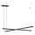Argon 8838 - Suspension filaire MIAMI LED/74W/230V 3000K noir