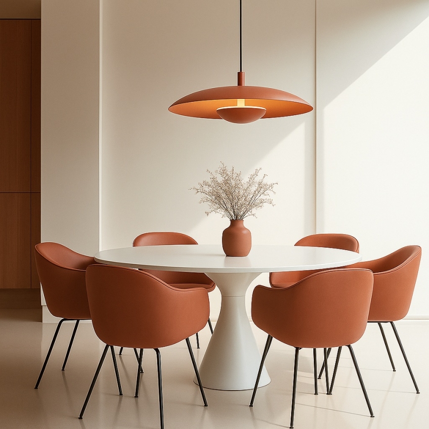 Argon 8870 - Suspension LED sur câble BOLTON LED/12,5W/230V 3000K terracotta