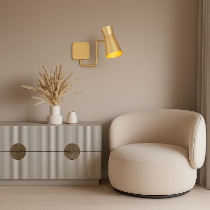 Argon 8884 - Applique murale LORD 1xE14/7W/230V dorée