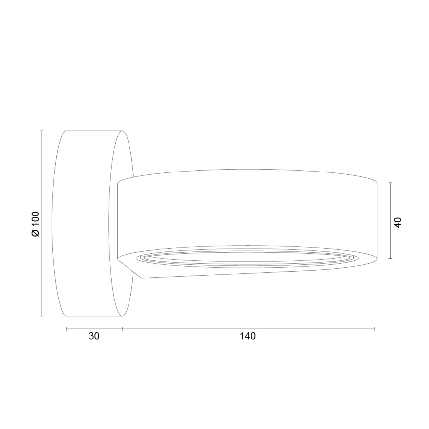 Argon 8901 - Applique murale LOTUS 1xGX53/12W/230V violette