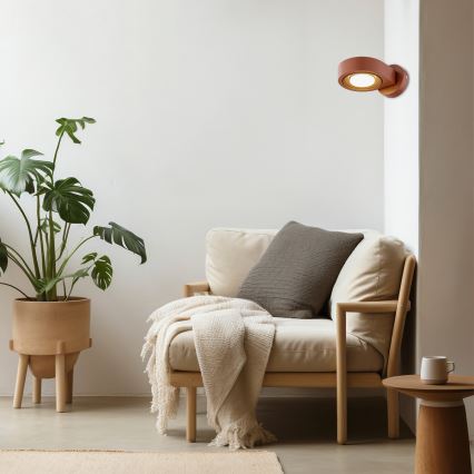 Argon 8902 - Applique murale LOTUS 1xGX53/12W/230V terracotta