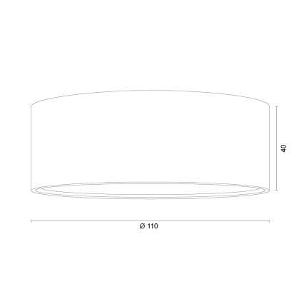 Argon 8903 - Plafonnier ELORA 1xGX53/7W/230V Ø 11 cm doré