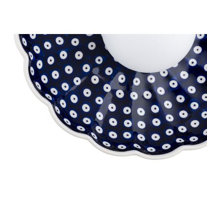 Argon 8933 - Applique murale BOLL 1xG9/6W/230V bleue