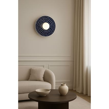 Argon 8935 - Applique murale BOLL 1xG9/6W/230V bleue