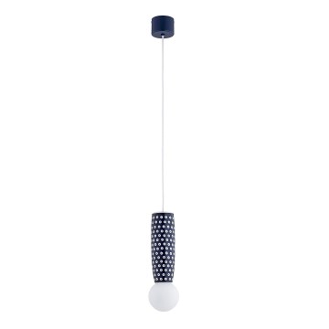 Argon 8937 - Suspension sur câble BOLL 1xG9/6W/230V bleue