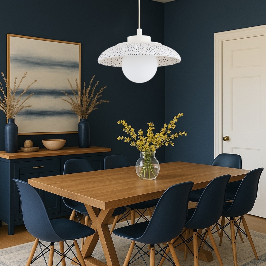 Argon 8947 - Suspension sur câble BOLL 1xG9/6W/230V blanche