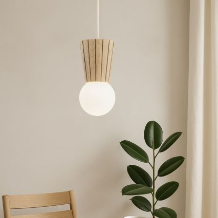 Argon 8951 - Suspension de salle de bains sur câble VOLANTE 1xG9/6W/230V IP44 beige