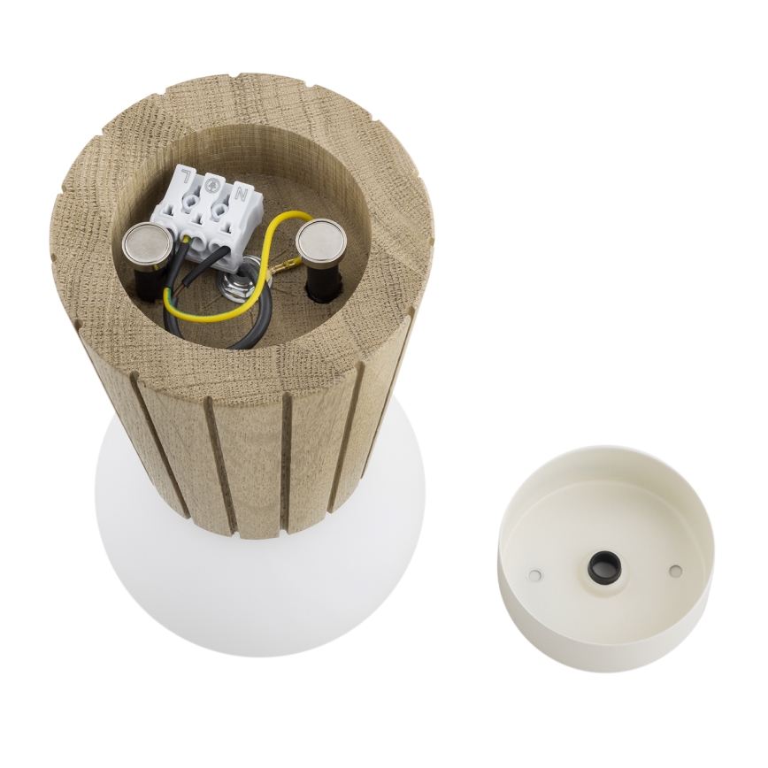 Argon 8973 - Plafonnier de salle de bains VOLANTE 1xG9/6W/230V IP44 Ø 12 cm beige