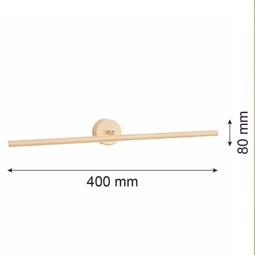 Argon 8992 - Applique pour tableaux MIRI LED/7,2W/230V 3000K 40 cm beige