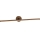Argon 8997 - Lampe pour tableau MIRI LED/18W/230V 3000K 100 cm marron
