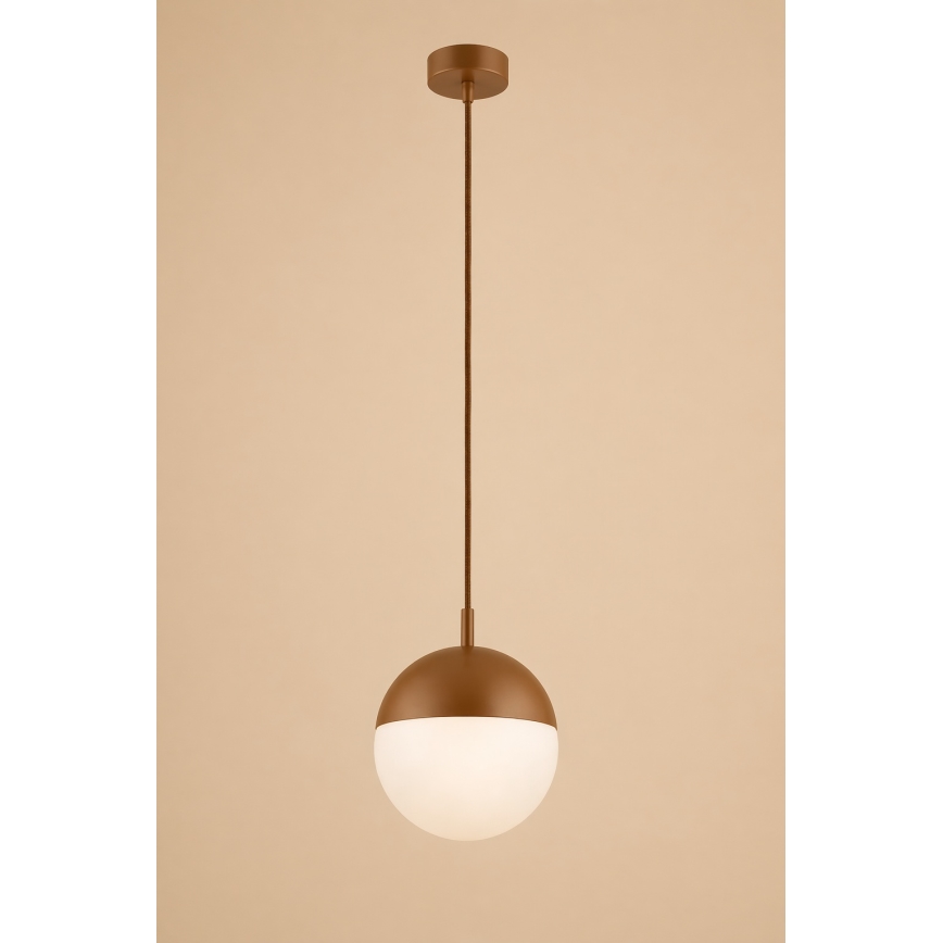 Argon 8998 - Suspension extérieure sur câble LIV 1xE27/15W/230V IP44 marron