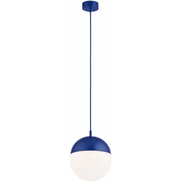 Argon 9000 - Suspension d'extérieur sur câble LIV 1xE27/15W/230V IP44 bleue
