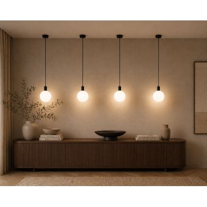 Argon 9005 - Suspension d'extérieur sur câble ORE 1xG9/6W/230V noire