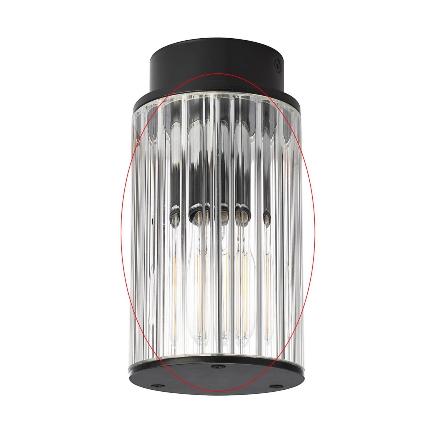 Argon - Verre de rechange pour luminaire NORFOLK E27 Ø 12 cm
