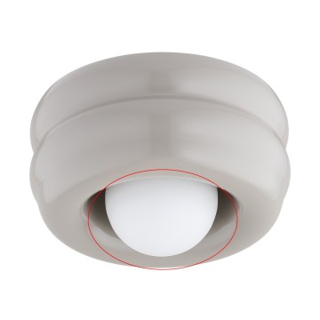 Argon - Verre de rechange pour luminaire TEVO G9, Ø 19 cm