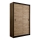 Armoire à portes coulissantes SAPHIRA 150x215 cm chêne craft