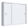 Armoire à portes coulissantes SAPHIRA 250x215 cm blanc