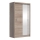 Armoire avec miroir SABRINA 120x215 cm chêne sonoma