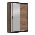 Armoire avec miroir SABRINA 150x215 cm chêne craft