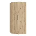 Armoire d'angle MARO 94x213 cm chêne artisan