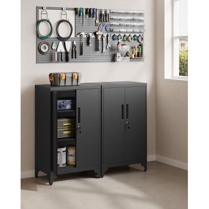 Armoire de bureau KAZE 60 x 40 cm noire