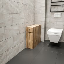 Armoire de salle de bains CALENCIA 55x60 cm marron