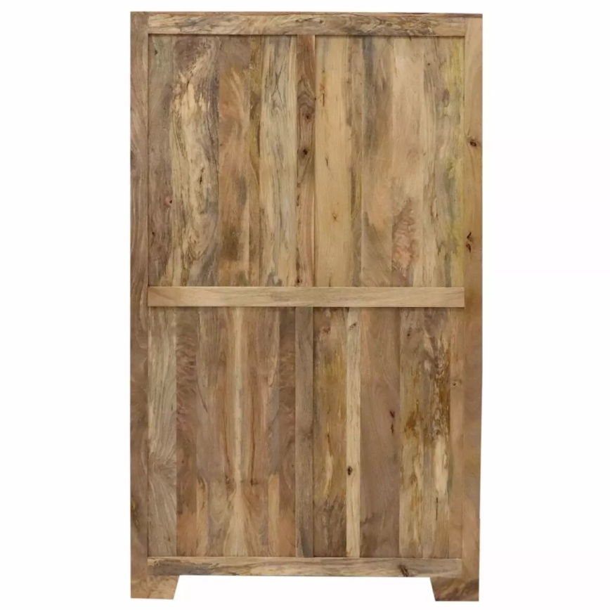 Armoire MANU 200x120 cm bois massif/manguier