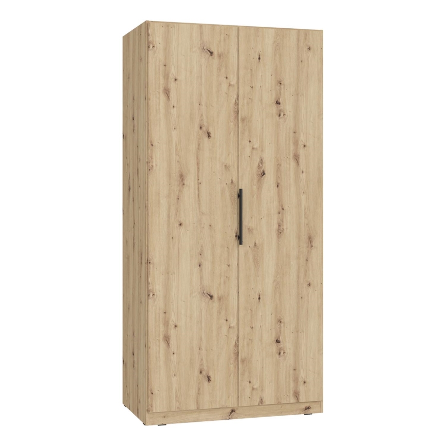 Armoire MARO 100x213 cm chêne artisan