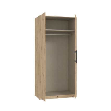 Armoire MARO 100x213 cm chêne artisan