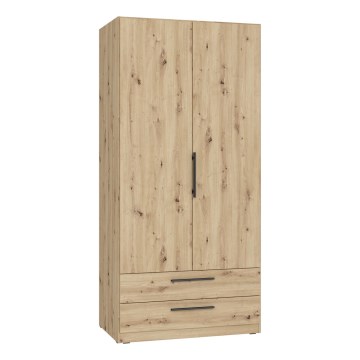 Armoire MARO 100x213 cm, chêne artisan