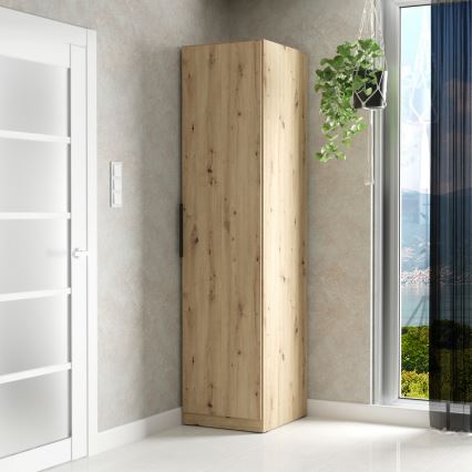 Armoire MARO 51x213 cm chêne artisan