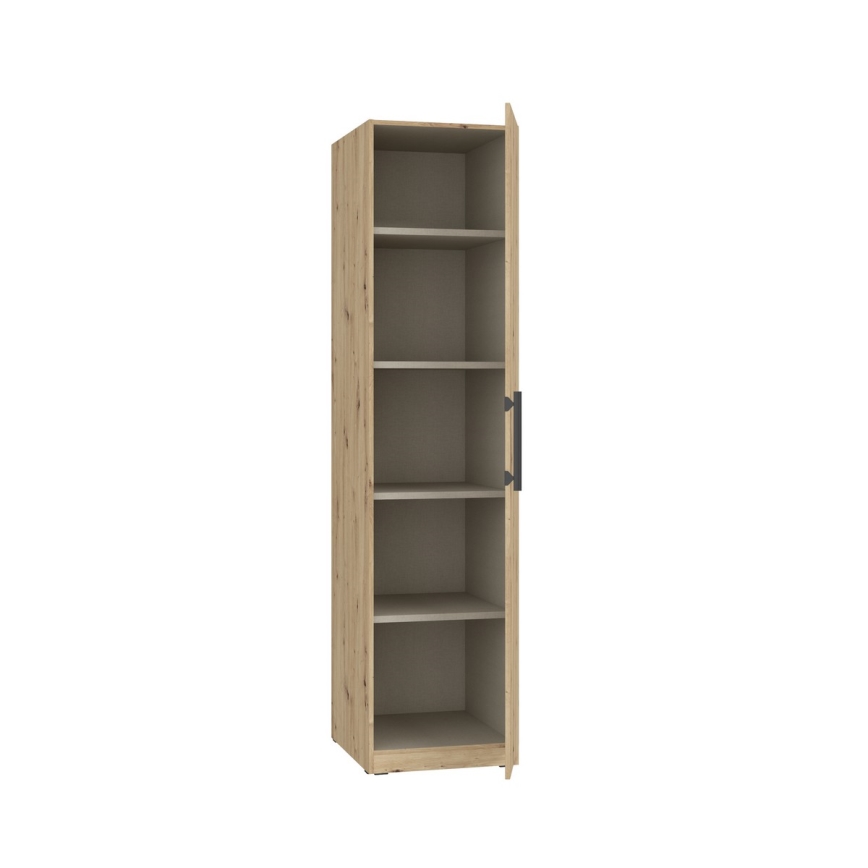 Armoire MARO 51x213 cm chêne artisan