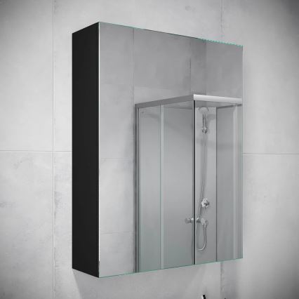 Armoire miroir KENWOOD 65x50 cm, noire